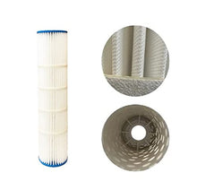 DPM Quad DE Cartridge Set Replacement for Pentair Quad DE 60 Pool Filter Pleated Element 4 Pack Made in USA | Replaces C-6960 PC-1961 FC-6480 178654 (60 Sq Ft (20 3/4" Height) Quad DE60) White