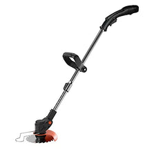 AMYYTL Electric Lawnmower Powerful 1800W Cordless Portable Rotary Lawnmower Telescopic Adjustable Lightweight Pruning Tools for Weeding Your Garden Lawn 1 Battery u