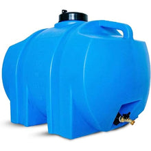 WaterPrepared 3 Pack Portable Water Tank 35 Gallon Blue