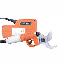 Professional Cordless Electric Pruning Shears Rechargeable Power Supply Branch Trimmer 4.5cm/5.0cm Cutting Diameter 3-4h Work ()