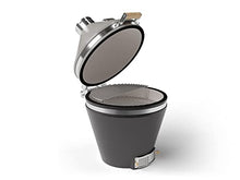 NewAge Products Platinum 22" Kamado Charcoal Grill, 2-Tone - Taupe & Iron Black