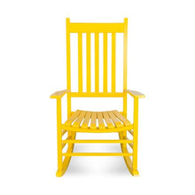 Shine Company Vermont Porch Rockers – Lemon (Set of 2)