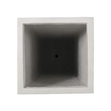 Christopher Knight Home Victor, White Outdoor Modern Large and Medium Cast Stone Planter Set