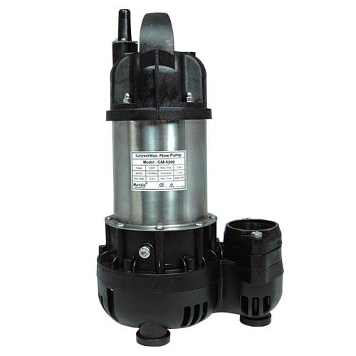 Matala Geyser Max-Flow 1/2 HP GM-5400 Submersible Pump