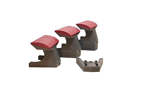 SalatBuddy Prayer Stool Gift Set Gray and Red