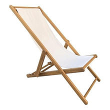 D-Art Collection Teak Wood Sling Chair