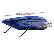 Removable Tractor Roof Canopy Easy Assembly Tractor Shade with Metal Diagonal Bracing Fits Most Equipped Tractors*Mowers 130X120/160X124Cm 3 Color Choices,Blue-160 * 124cm