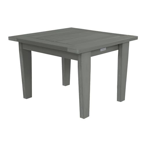 highwood Lehigh Outdoor Side Table, Coastal Teak