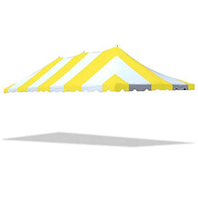 Party Tents Direct 20' x 40' Replacement Weekender Pole Tent Top Yellow