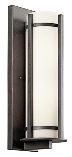 Kichler Camden 2-Light Outdoor Wall Light, Anvil Iron