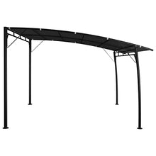 HGFDVCMR 10x10ft Outdoor Gazebo Canopy with Steel Frame, Anthracite