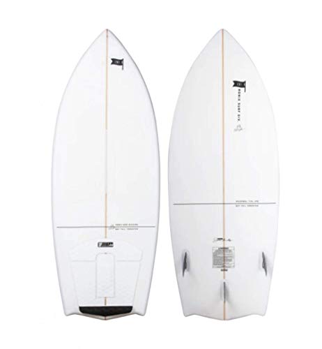 Ronix Flyweight Bat Tail Thruster - Alpine White