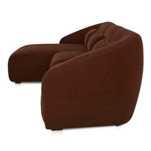Moe's Home Collection Amelia Lounge Modular Left Sectional Chestnut