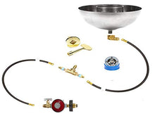 EasyFirePits Complete LP Tank-in-Table Fire Pit Kit & Lifetime Warranted 316 Stainless Steel Burner Choice (11.00, 11 Inch Bowl)