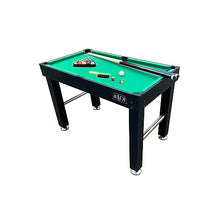 KICK Hexad 48″ 6-in-1 Multi Game Table Black
