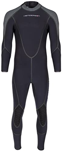 Henderson Aqua Lock 5MM Men's Back Zip Fullsuit Black