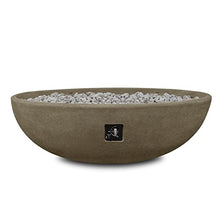 Lakeview Creekwood 48-Inch Oval Natural Gas Fire Bowl - Glacier Gray - (Ships as Propane w/NG Conversion Kit) - SC-590NG-GLG