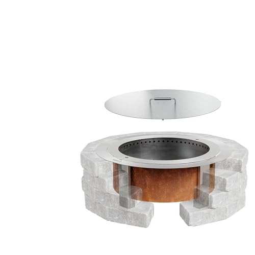Breeo Smokeless Fire Pit (X Series 19, Corten Steel)