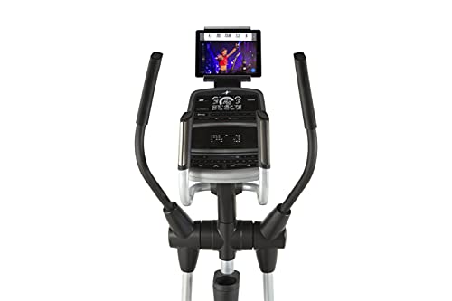 NordicTrack SpaceSaver SE7i Rear Drive Smart Elliptical Black