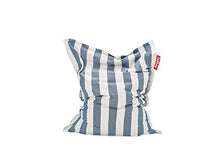 Fatboy Original Outdoor Bean Bag Rocking Chair, Stripe Ocean Blue