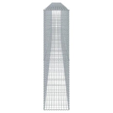 NLQMSU Gabion Basket 39.4 x 19.7 x 7.9 in Galvanized Iron