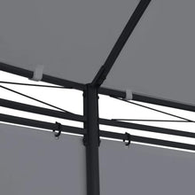 HGFDVCMR 17x11 Ft Outdoor Gazebo Canopy with Curtains Anthracite