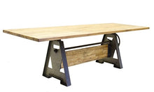 Old School Community Table Oak Top 36''x120'' Brown