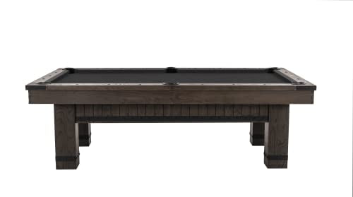 Empire USA Plank & Hide - Morse Billiard Pool Table (8') Barnwood Ash