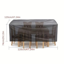 Patio furniture cover Waterproof Patio Furniture Protector Cover - Heavy