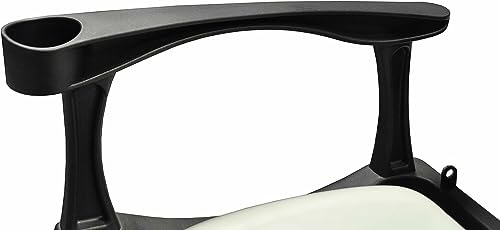 MADJAX Genesis 250 Steel Golf Cart Rear Flip Seat Kit Compatible with Yamaha G29/Drive | Fits 2007-2016 Models Black