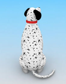 9.8FT Giant Inflatable Dalmatian Dog with Blower, Spotted Dog Decoration