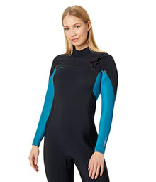 O'NEILL Hyperfreak Fire 4/3 + Chest Zip Fullsuit Black/Tidepool