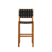 Christopher Knight Home Balew 5-Piece Outdoor Bar Set, Acacia Wood Patio Bar Table and Chairs Set, Solid Wood Patio Dining Set for 4 with Bar Stools,Teak + Black