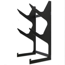 TRAPSKI Golf Bag Wall Rack Storage Organizer Black