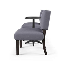 Furniture of America Jetson 3-Piece Wood Accent Table and Chair Set Grey