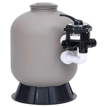 HKPWRBFG Pool Sand Filter, 6-Way Valve Side Mount, 0.75 HP Compatible
