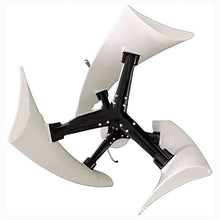 Vertical Axis Wind Turbine Generator, 3 Blades Low RPM Windmill with Controller for Home Factory Use, Efficient Wind Turbine