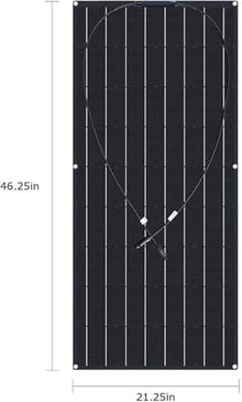 1200W Solar Panel Kit 4PCS 300W,Solar Battery Charger,Monocrystalline Flexible Solar Panel Waterproof with 40A Charge Controller