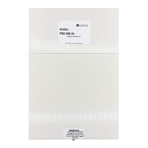 Luminii PSD-288-24 Weatherproof Dimming LED Power Supply, 3-Circuit, 288W, 24VDC