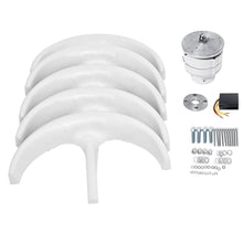HYZHANHONG 220V, 10000W 12/24V/48V Lantern Type 5-Blade Vertical Axis Wind Turbine Generator Controller Solar Panels Wind Turbine Generator Kit (48V)