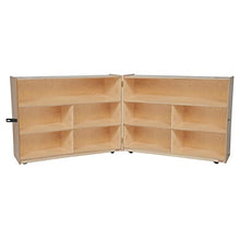 Wood Designs Folding Versatile Storage Unit 36H Wood