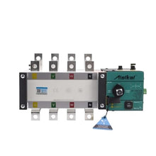 LXWHGSKFK ATS Automatic Transfer Switch 4P 100A 160A 250A 300A AC220V Control Voltage Dual Power ATS Switch Generator Parts Shaluo(100A 4P)