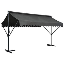 smnyxs Free Standing Awning 157.5x118.1 in Anthracite