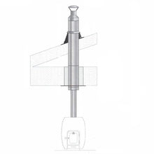 HUUM Chimney Kit, Sauna Wood Stove Chimney Set (Chimney Thru-Ceiling)