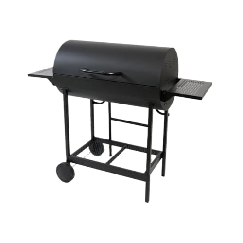 YEWASTI Large Double-Sided Barrel Charcoal Grill - Heavy-Duty BBQ Grill for Backyard, Camping, Patio Parties & Family Gatherings