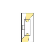 WAC Lighting DS-WD06-F30S-BZ 6-Inch Double Side Tube Arch Wall Mount, 3000K, Straight Up and Down