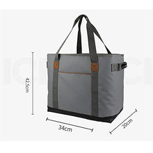 TBNLASS Portable Shoulder Waterproof Picnic Beer Fruit Beverage Ice Bag Pack Lunch Insulation(D)