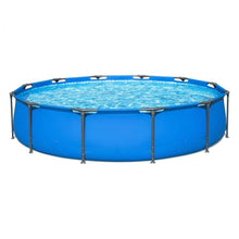 12’ x 30" Round Metal Frame Above Ground Pool Blue Pool ONLY