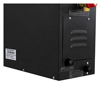 Sauna Steam Generator 12KW Commercial Self-Draining Steam Generator Shower System Spa Wet Sauna Bathroom Steam Bath Steamer for Suitable Space Heating Sauna Accessories (Color : 6kw) (15kw)