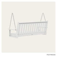 POLYWOOD GNS60WH Vineyard 60" Swing, White